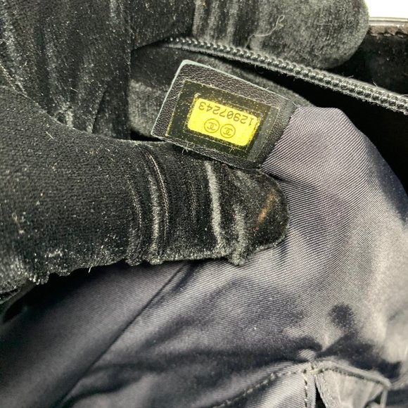 authentic CHANEL Paris Biarritz Black  Lea… - Picture 9 of 15